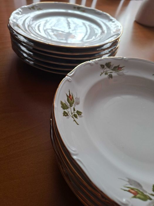 Porcelana chodzież talerze obiadowe