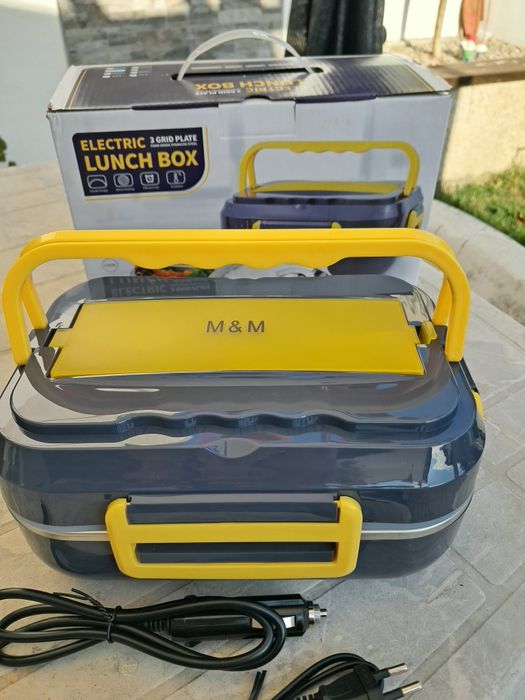 Lancheira De Aço Inoxidável 1,5l, Para Viagem , com ficha 12v ou 220v novo