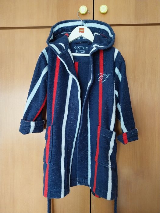 Robe 100% algodão tam 2 a 5 anos (portes incluídos)