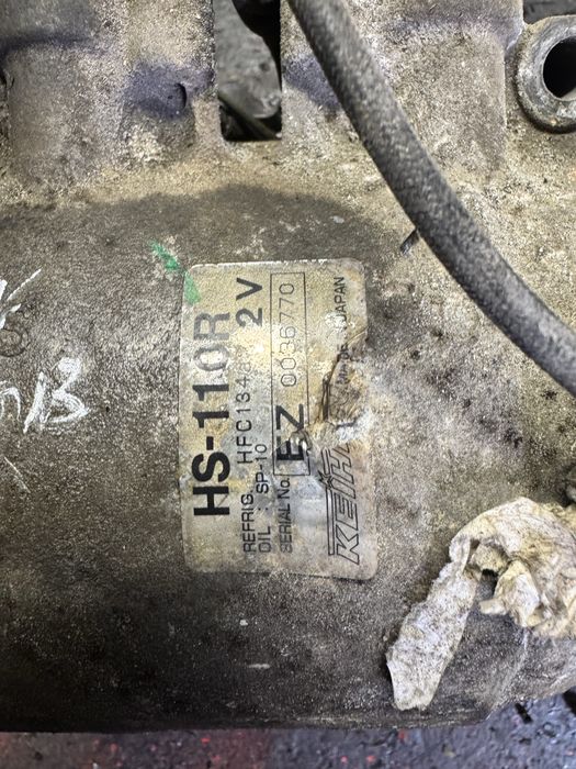 Компресор кониціонера hs-110R honda cr-v accord 7 2.0 2.4 бензин