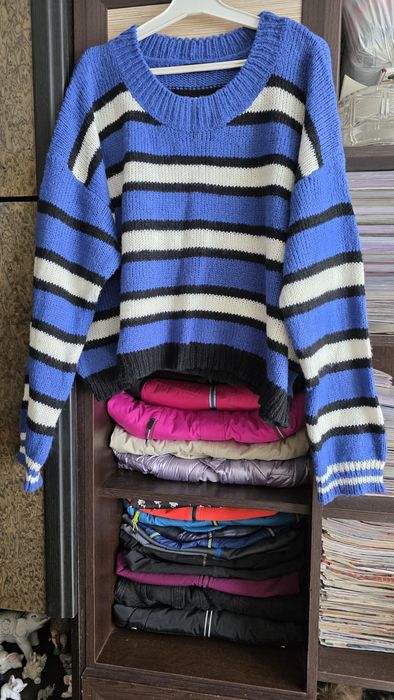 Sweter damski w paski L.
