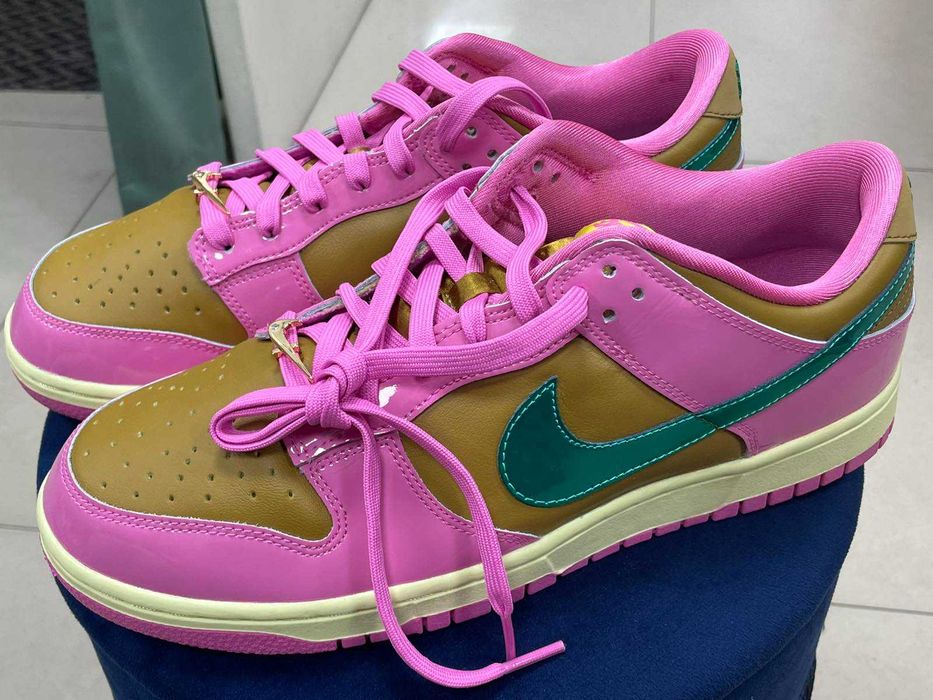 Женские кроссовки 43р Nike Dunk Low QS Parris Goebel FN2721-600
