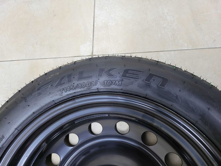 Комплект запасне колесо докатка запаска домкрат балоник ключ 145/80 D17 Subaru Forester SL/SK 2024 2025 2026