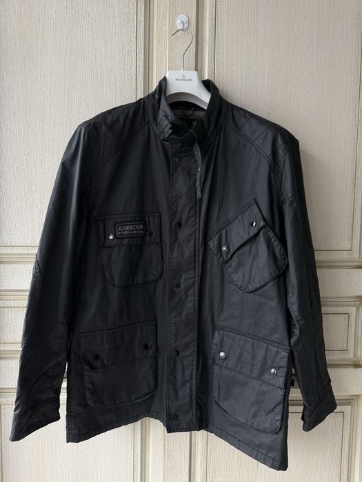 Куртка Barbour motorcycle biker international vintage wax jacket