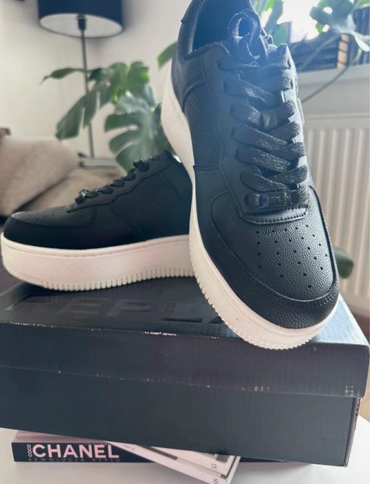 Sneakersy czarne Replay