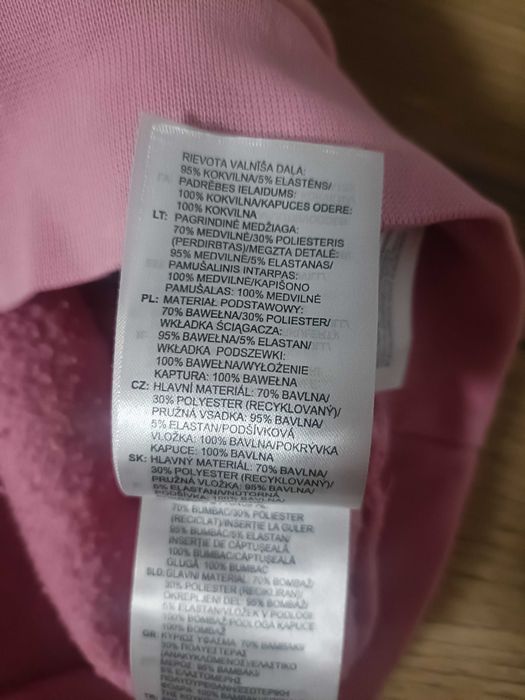 Bluza sportowa Adidas dla dziewczynki