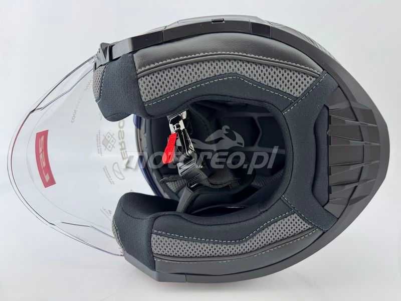 WYPRZEDAŻ Kask Otwarty Blenda LS2 OF618 VERSO 2 AIR White Red Blue