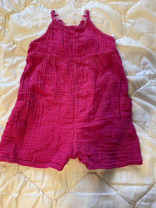 Мусліновий комбінезон для дівчинки 86 р