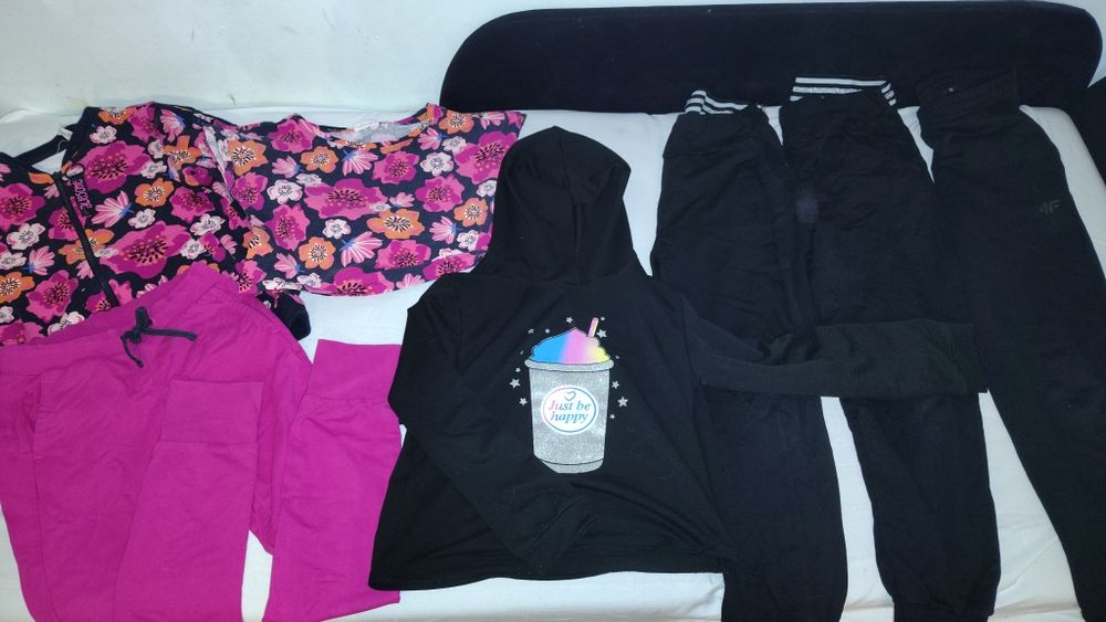 Ubrania dziewczęce coccodrillo i 4f bluzy spodnie