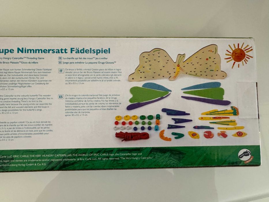 Jogo de contas - A Lagarta Comilona - Smallfoot