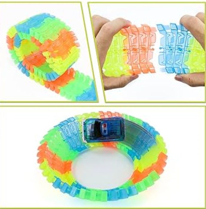 Pista colorida maleavel varias opcoes