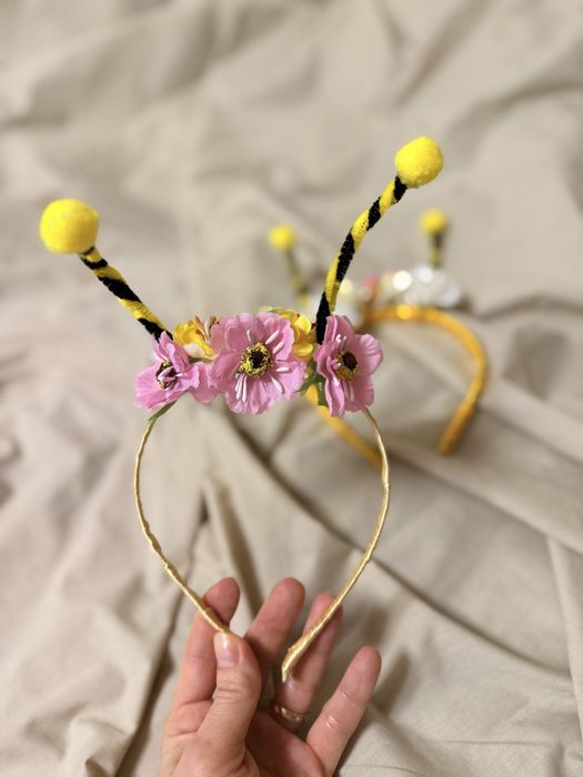 Обруч бджілка, костюм бджілки