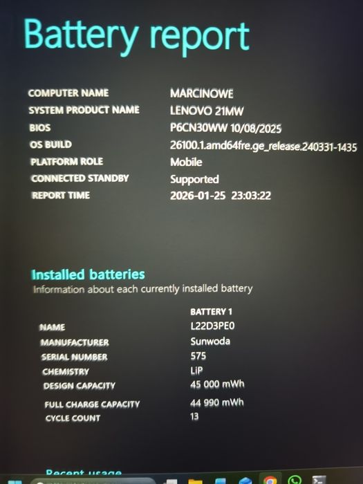 Laptop Lenovo ThinkBook 16 G7 ARP 1Tb 16 GB Ram