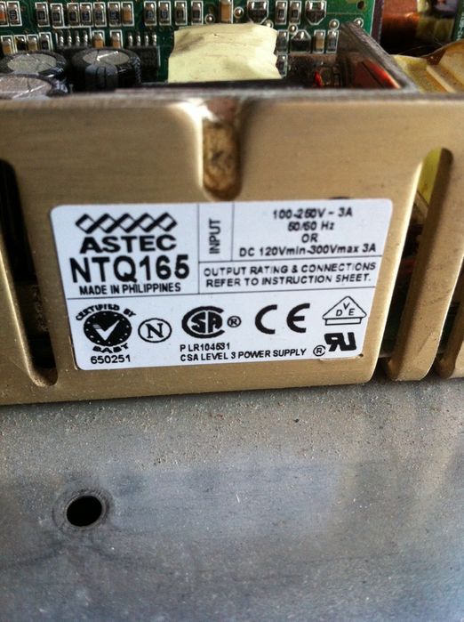 блок питания astec NTQ165