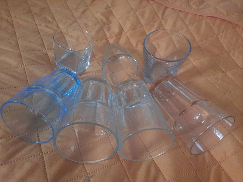 Szklaneczki 7szt.za całość 10zl