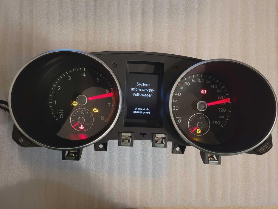 Licznik VW Golf VI 6 GTI 5K6.920.871 menu pl