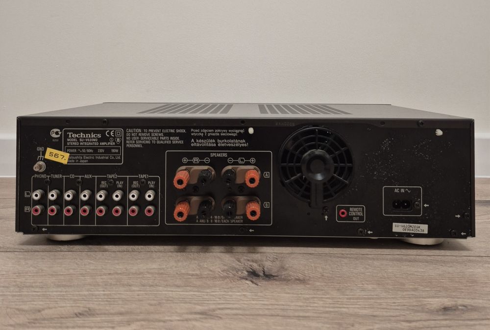 Technics  SU-V620M2 bdb stan 2x100