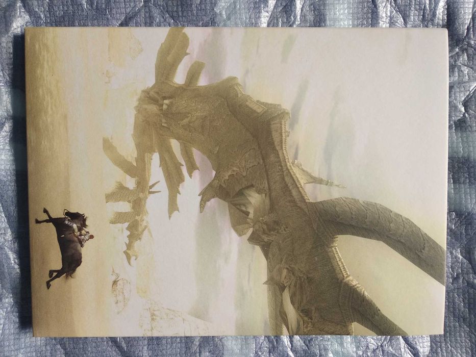 Shadow of the Colossus PS2 Edição limitada Caixa de Papel