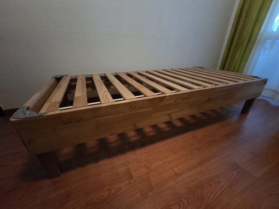 Cama Solteiro Madeira Pinho