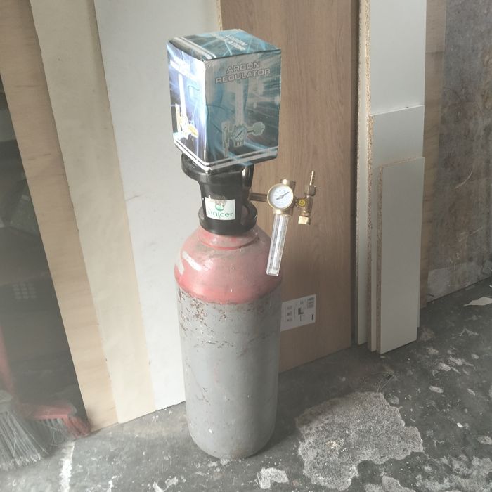 Garrafa de gás para semi automática