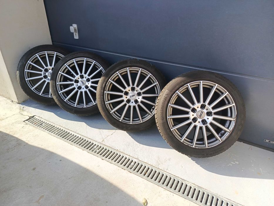 Felgi Koła AEZ STEAM 205/50R17 5X112 ET51 Continental