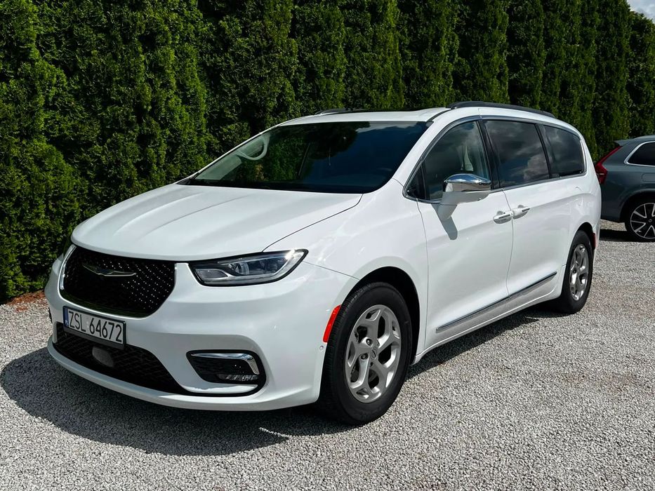 Chrysler Pacifica Limited Panorama HarmanKardon Odkurzacz Menu PL Wentylowane fotele