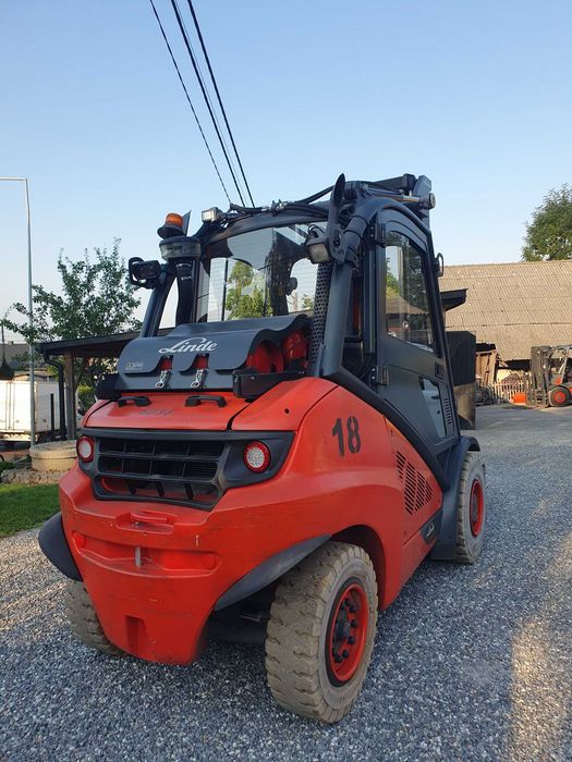 Wózek widłowy LINDE H50T/600 2021r Triplex 4 sekcje Kabina H45T H60T