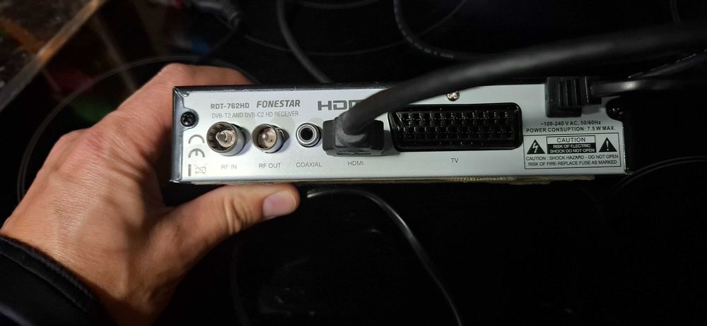 Adaptador de sinal tv para Tvs analógicas