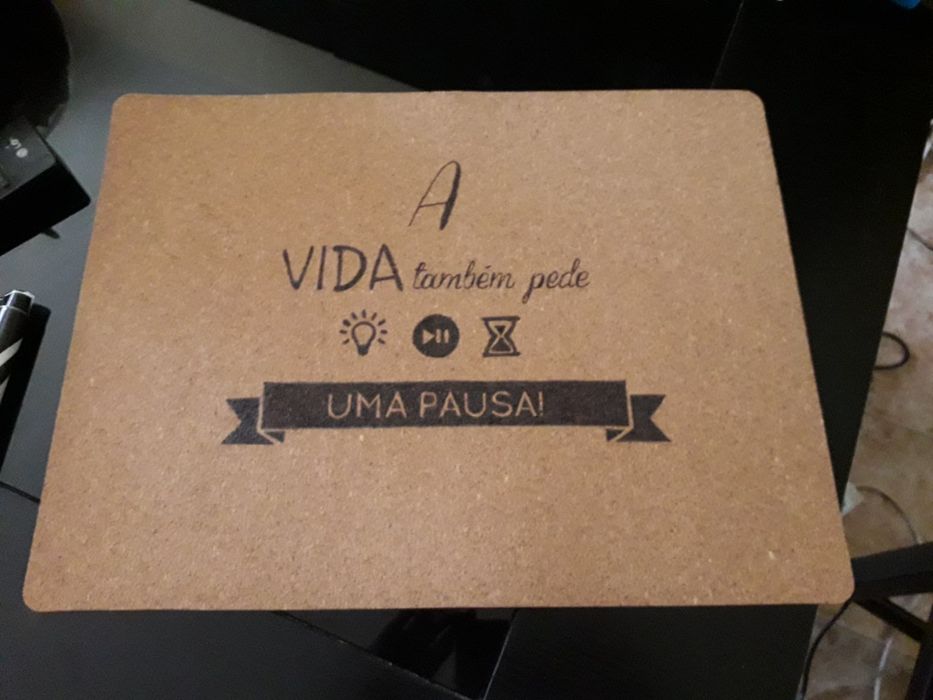 Individual de mesa + base copo