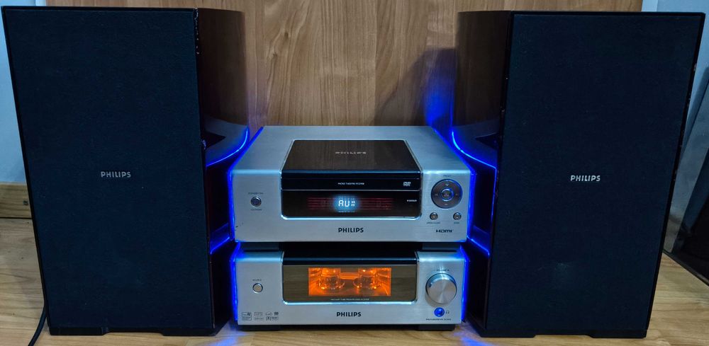 Philips MCD-908 piękna wieża lampowa