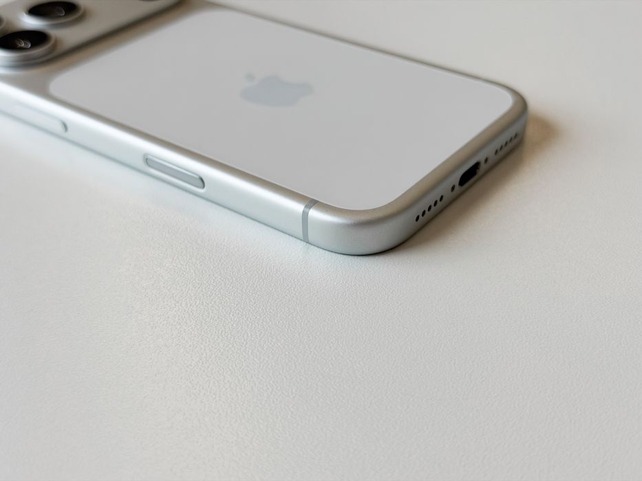 iPhone 17 Pro 256 GB Biała Perelka Jak Nowy 100% bateria Sklep Gwarancja
