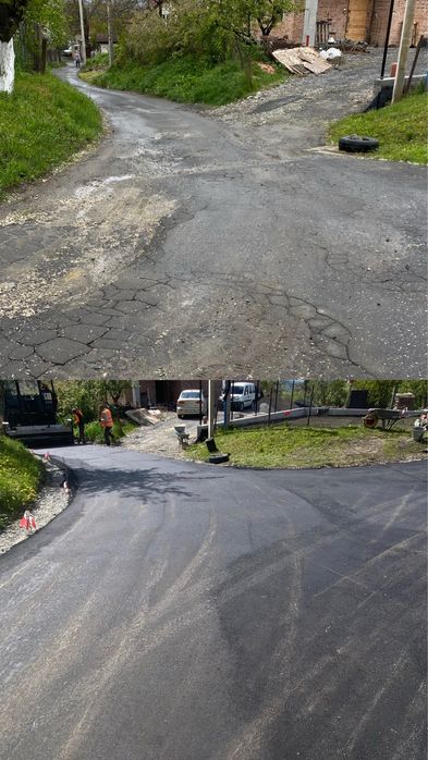 Асфальт ,ФЕМ ( бруківка ) , благоустрій