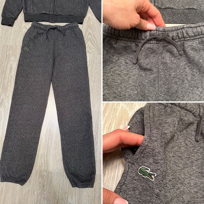 ‼️ спортивний костюм Lacoste 146 152 10 11 12 фліс теплий