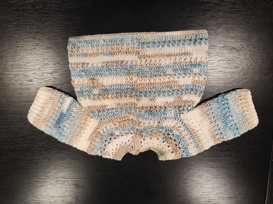 Peças em crochet para bebé