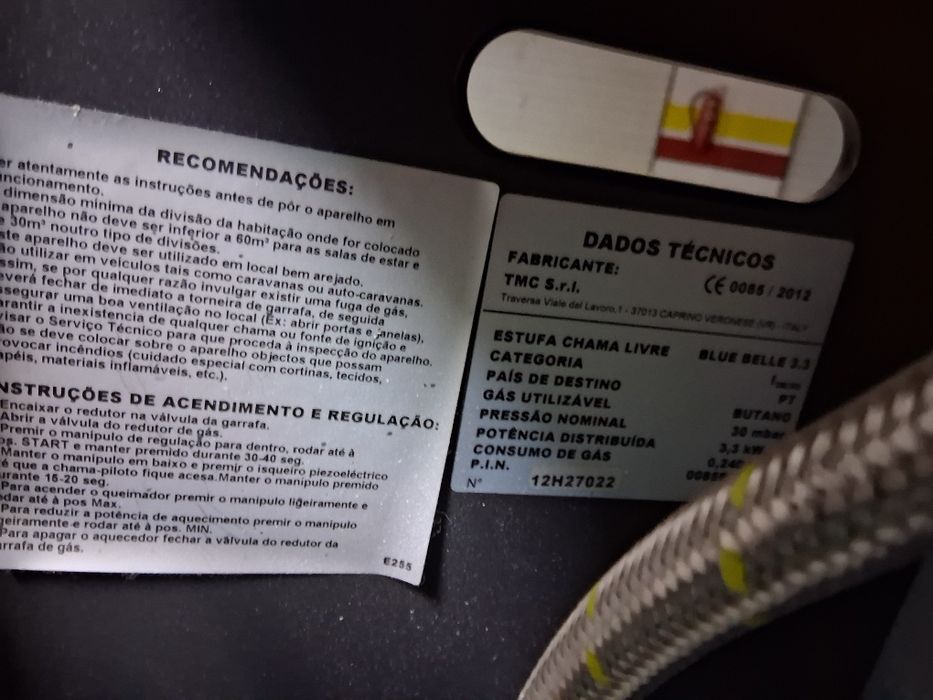 Aqucedor a gas com bilha