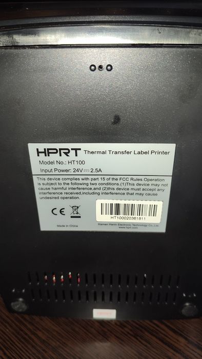 принтер hprt ht 100