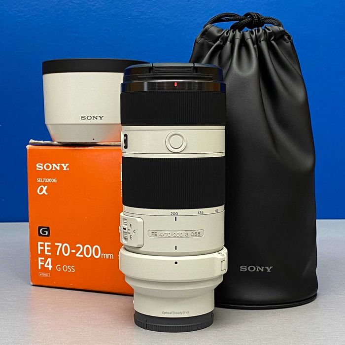 Sony FE 70-200mm f/4 G OSS | 3 ANOS DE GARANTIA