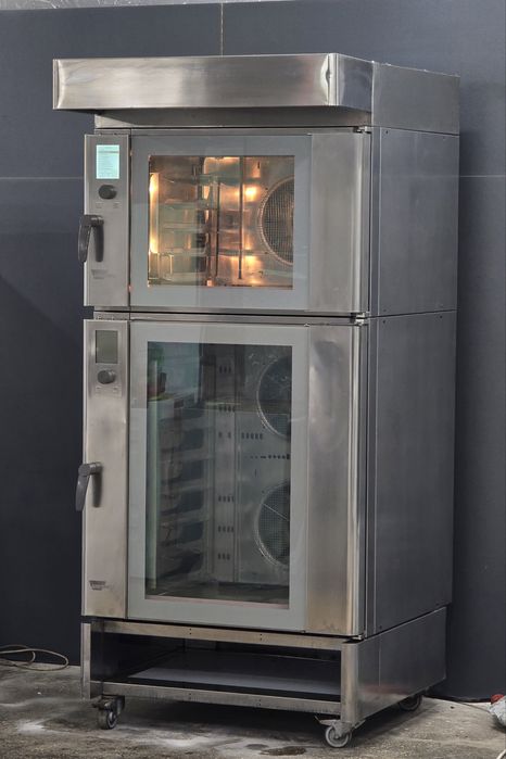 Пароконвектомат пекарська піч Wiesheu B8-E2 + B4-E2 з рекуператором