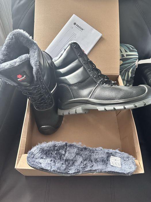 Zimowe ocieplane buty robocze 44