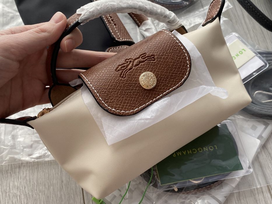 Сумка Longchamp mini le pliage pouch, сумка на лето, как оригинал
