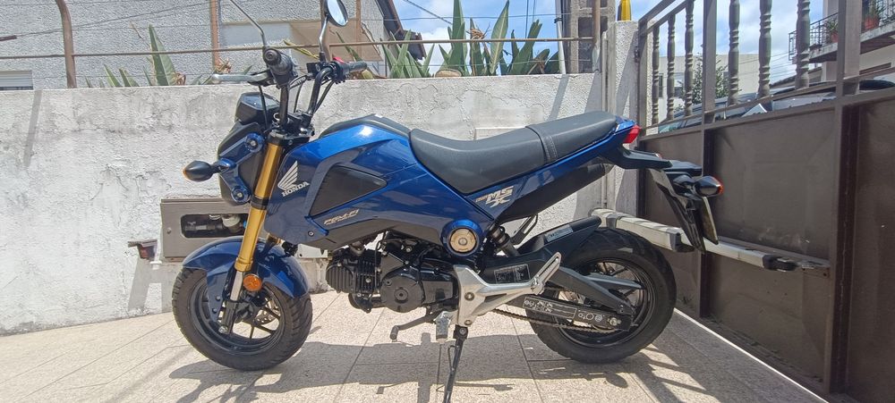 Honda msx 125 azul