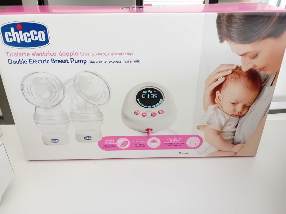 Bomba tira-leite elétrica dupla - Chicco