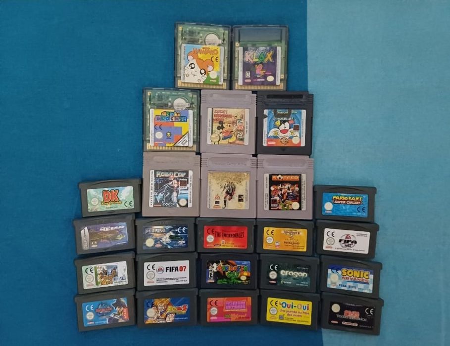 Coleção Jogos Gameboy Advance/Color
