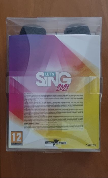 Let's Sing 2021 + 2 microfone - Nintendo Switch