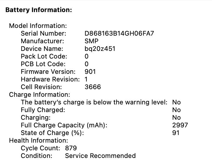 Macbook Pro 2017 13” 8GB 250GB