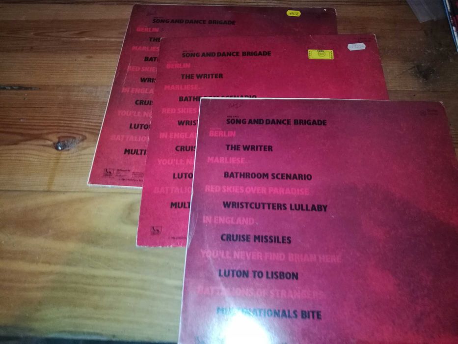 3 Lps FISHER Z - RED SKIES OVER PARADISE (vários preços)