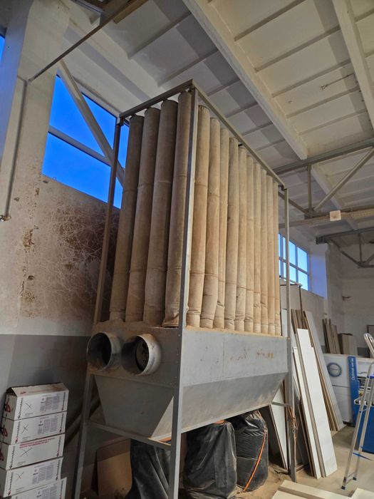 Odciąg trocin i pyłu