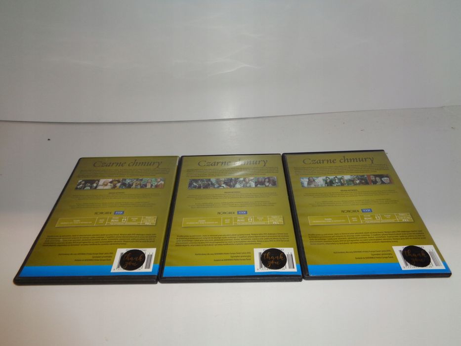 Czarne Chmury odcinki 1-6 3x DVD *
