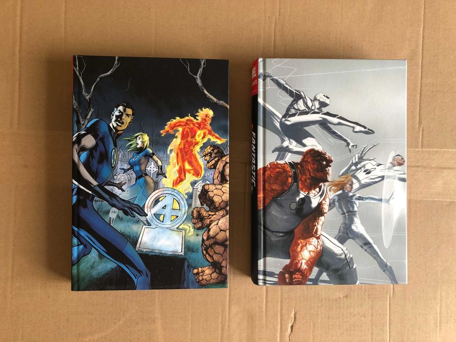 Fantastic Four By Jonathan Hickman Omnibus Vol. 1 e 2 Marvel Comics