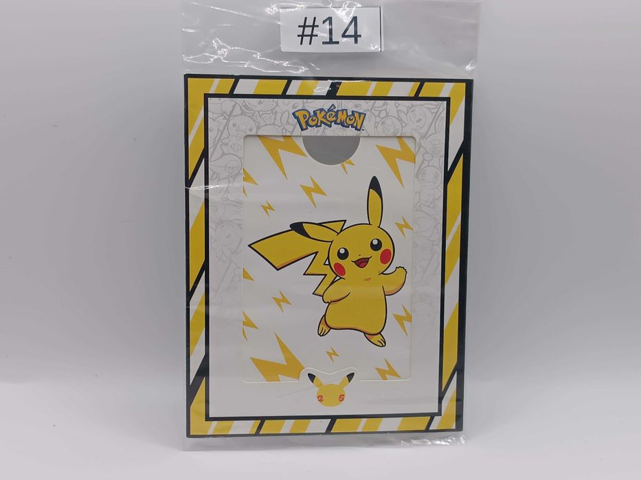 Jubileuszowa ramka etui na karty z limitowanej edycji Pokemon 25th Ann